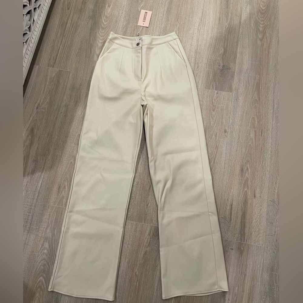 Missguided leather pant